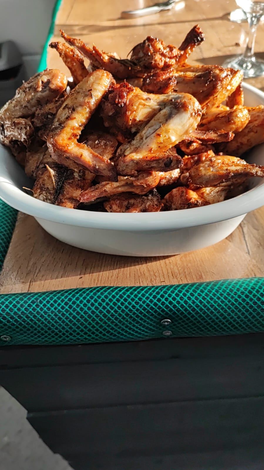 La Shebeen chicken wings ready to eat