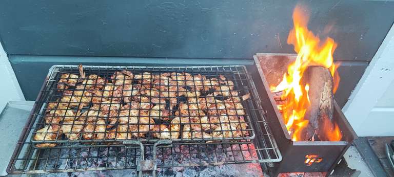 Chicken wings at La Shebeen Hout Bay